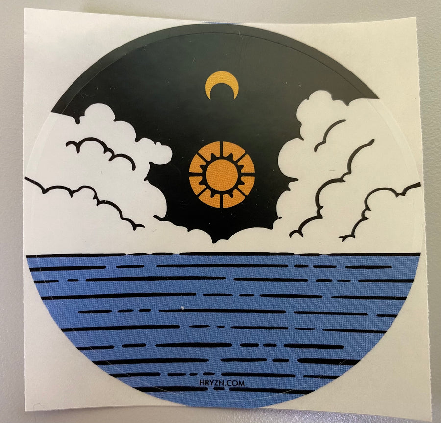 Moonrise Eco Sticker